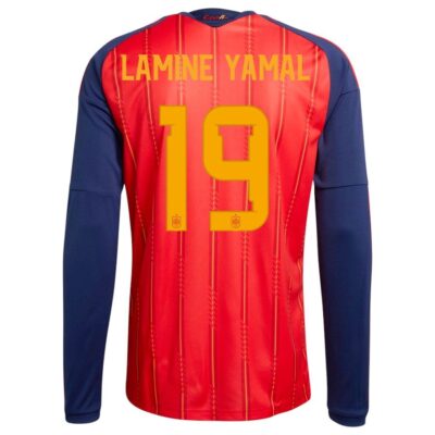 Alternative view of Spain Home Jersey 2026/2027 Lamine Yamal Long Sleeve