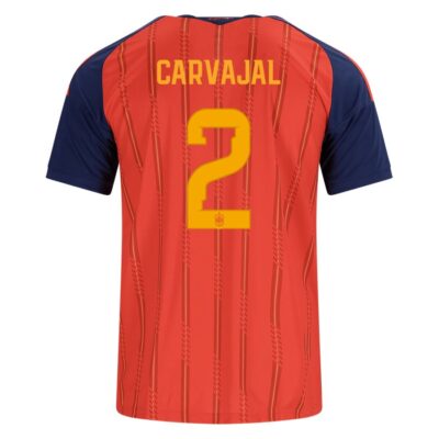 Alternative view of Spain Home Shirt 2026/2027 Carvajal