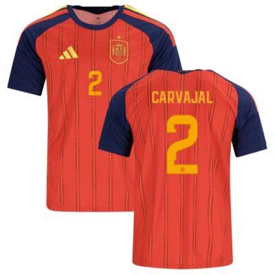 Spain Home Shirt 2026/2027 Carvajal
