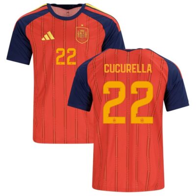 Spain Home Shirt 2026/2027 Cucurella