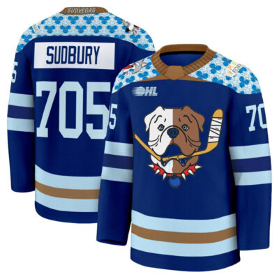 Sudbury Wolves 2025/26 'Shoresy Night' Premium Jersey - Stitched - Sudbury 705