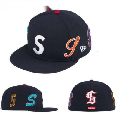 Supreme Multi S Fitted Cap