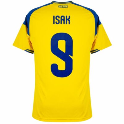Alternative view of Sweden Home Jersey 2026-2027 Isak
