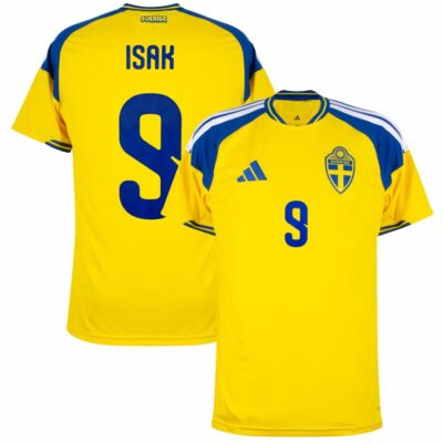 Sweden Home Jersey 2026-2027 Isak