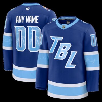 Tampa Bay Lightning 2026 NHL Stadium Series Premium Custom Jersey - Blue