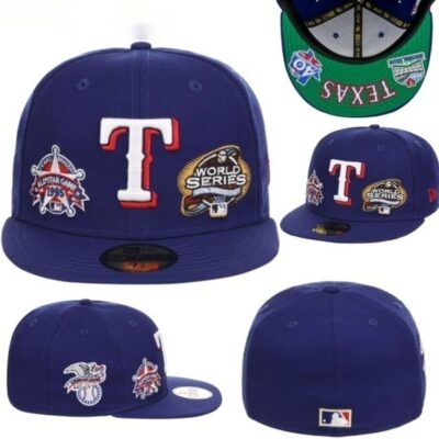 Texas Rangers Fitted Cap