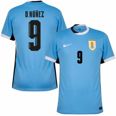 Uruguay Home Jersey 2025-2026 D. Nunez