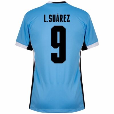 Alternative view of Uruguay Home Shirt 2025-2026 L. Suarez