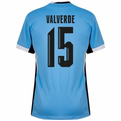 Alternative view of Uruguay Home Shirt 2025-2026 Valverde