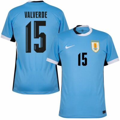 Uruguay Home Shirt 2025-2026 Valverde