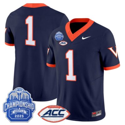 Virginia Cavaliers 2025 ACC Championship Vapor Limited Jersey - 1995 Throwback / #1 Team