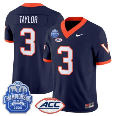 Virginia Cavaliers 2025 ACC Championship Vapor Limited Jersey - 1995 Throwback / J'Mari Taylor