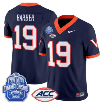 Virginia Cavaliers 2025 ACC Championship Vapor Limited Jersey - 1995 Throwback / Ronde Barber
