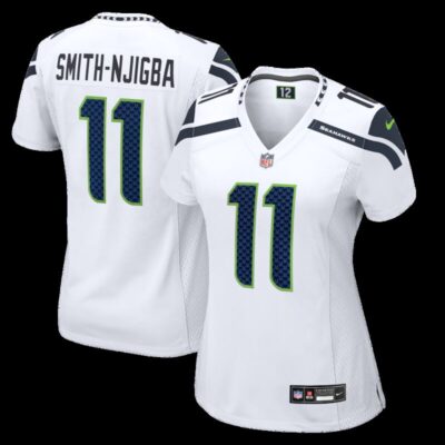 Jaxon Smith-Njigba Seattle Seahawks Women's Game Jersey - White