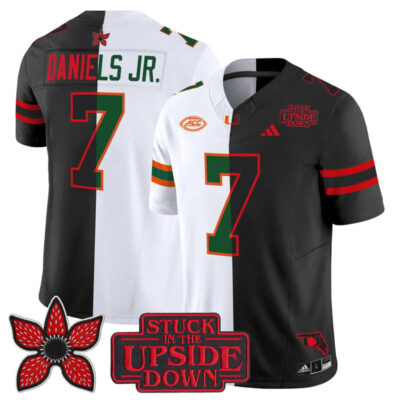 Miami Hurricanes 'Upside Down Edition' Vapor Limited Jersey - White-Black / CJ Daniels