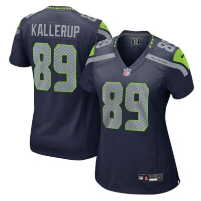 Nick Kallerup Seattle Seahawks Women's Team Game Jersey - College Navy