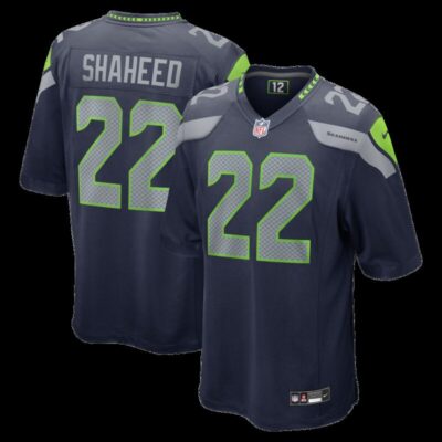 Rashid Shaheed Seattle Seahawks Team Game Jersey - College Navy