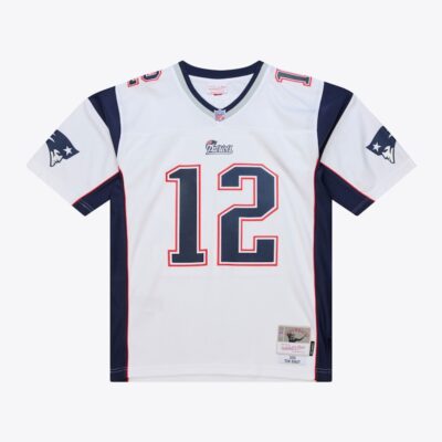 Tom Brady New England Patriots Mitchell & Ness 2000 Legacy Replica Jersey - White