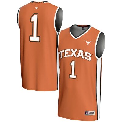 #1 Texas Longhorns GameDay Greats Youth Lightweight Collegiate Basketball Jersey - Texas Orange