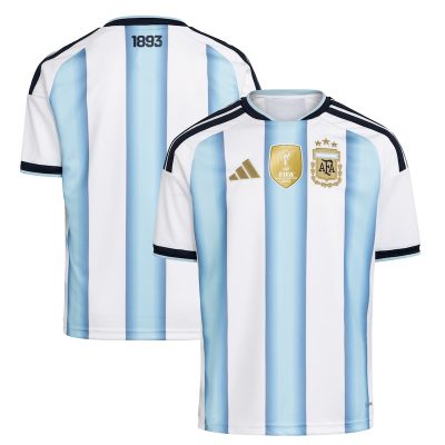Argentina National Team Youth World Cup 2026 Home Replica Jersey - White