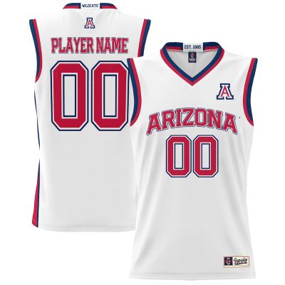 Arizona Wildcats GameDay Greats NIL Pick-A-Player Men's Basketball Jersey - White