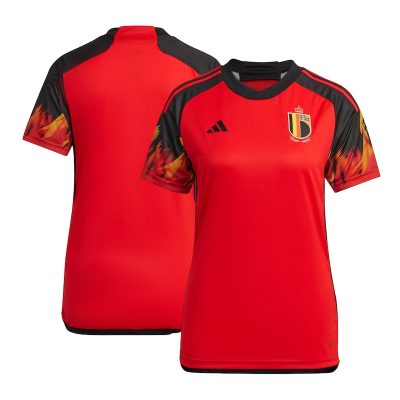Belgium National Team Women's 2022/23 Home Replica Jersey - Red