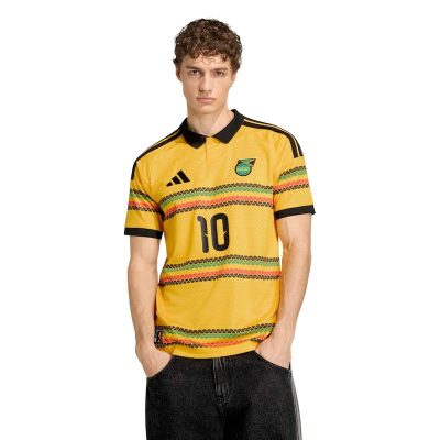 Bob Marley Jamaica National Team 2026 Home Replica Jersey - Yellow