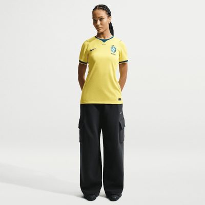Brazil National Team Women's 2026 Home Stadium Replica Jersey - Yellow