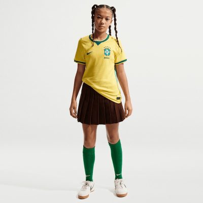 Brazil National Team Youth 2026 Home Stadium Replica Jersey - Yellow