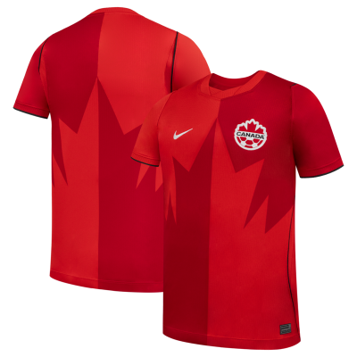 Canada Soccer Youth 2026 Home Stadium Replica Jersey - Red