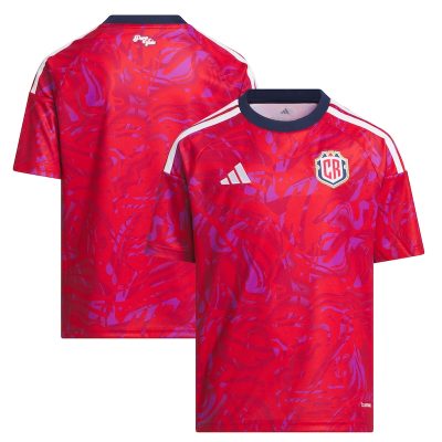 Costa Rica National Team Youth 2026 Home Replica Jersey - Red