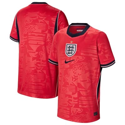 England National Team Youth 2026 Away Stadium Replica Jersey - Red