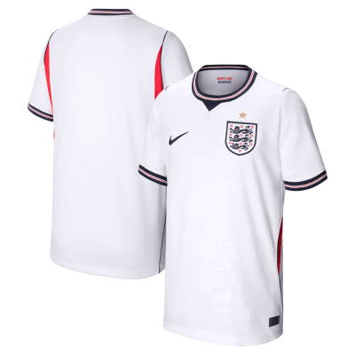 England National Team Youth 2026 Home Stadium Replica Jersey - White