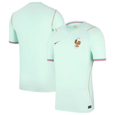 France National Team 2026 Away Stadium Replica Jersey - Green