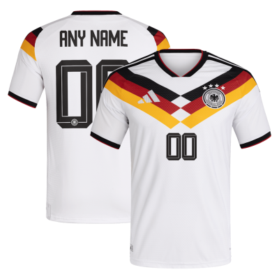 Germany National Team World Cup 2026 Home On Field Custom Jersey - White