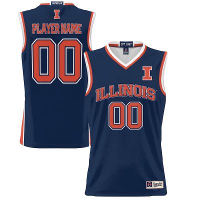 Illinois Fighting Illini GameDay Greats Youth NIL Pick-A-Player Lightweight Women's Basketball Jersey - Navy