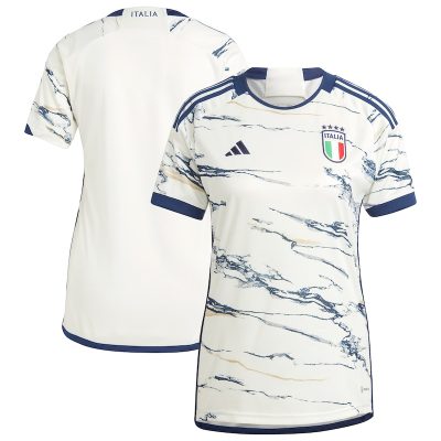 Italy National Team Women's 2023 Away Replica Jersey - White