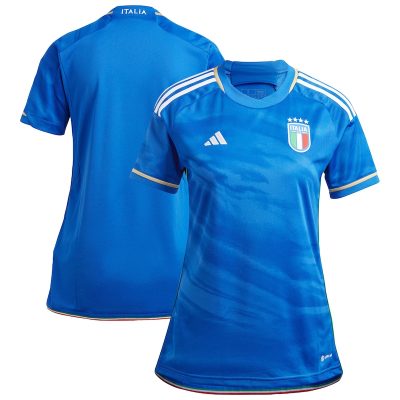 Italy National Team Women's 2023 Home Replica Jersey - Blue