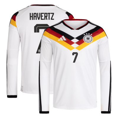 Kai Havertz Germany National Team 2026 Home Replica Long Sleeve Jersey - White