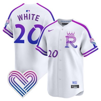 Kansas City Royals 2026 City Connect Vapor Premier Stitched Jersey -  Frank White