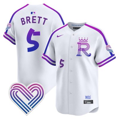 Kansas City Royals 2026 City Connect Vapor Premier Stitched Jersey -  George Brett
