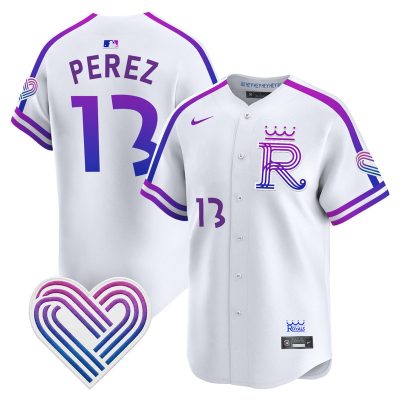 Kansas City Royals 2026 City Connect Vapor Premier Stitched Jersey -  Salvador Perez