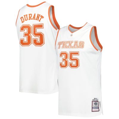 Kevin Durant Texas Longhorns Mitchell & Ness 2006/07 Throwback Jersey - White