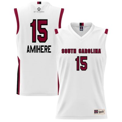 Laeticia Amihere South Carolina Gamecocks GameDay Greats Youth Lightweight Basketball Alumni Jersey - White