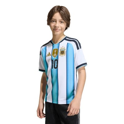 Lionel Messi Argentina National Team Youth World Cup 2026 Home Replica Jersey - White
