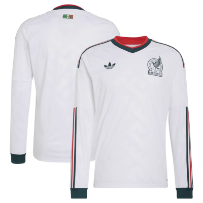 Mexico National Team 2026 Away Replica Long Sleeve Jersey - White