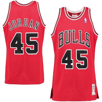 Michael Jordan Chicago Bulls Stitched Jersey - Red