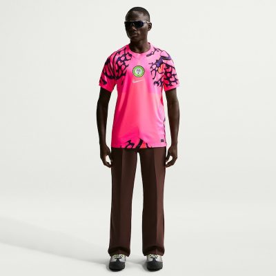Nigeria National Team 2026 Goalkeeper Stadium Replica Jersey - Pink