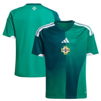 Northern Ireland National Team Youth 2026 Home Replica Jersey - Green