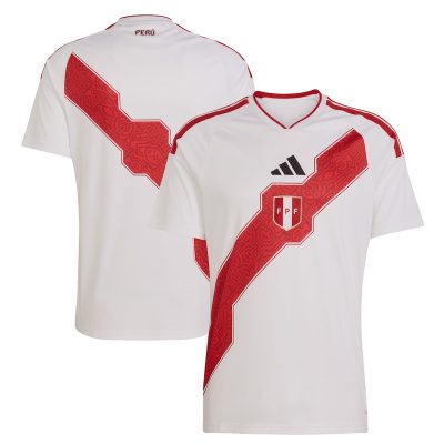 Peru National Team 2026 Home Replica Jersey - White